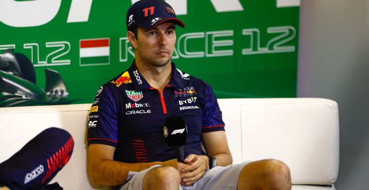 Pérez parabeniza Red Bull e fala o que espera do GP da Bélgica
