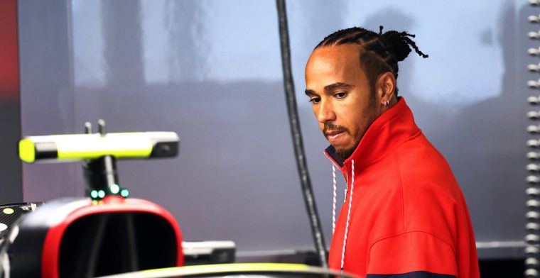 Hamilton se encoge de hombros tras el incidente con Pérez: 'Como siempre dijo Senna...'