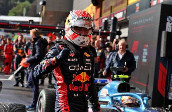 Pilotos em pé após a corrida de Sprint GP da Bélgica | Verstappen faz mais um P1
