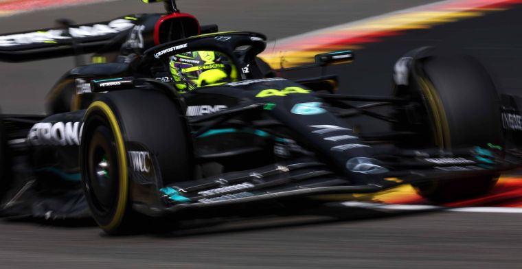 Mercedes does not think porpoising at Spa is due to recent updates