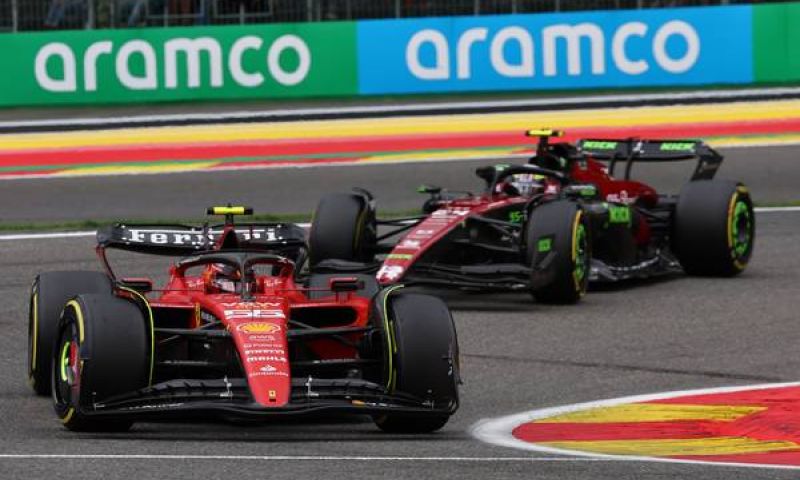 A Ferrari chega a Monza com uma pintura especial