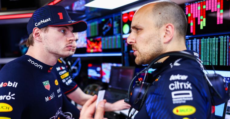 Verstappen hard on engineer: 'Can because he is so clearly the number one'