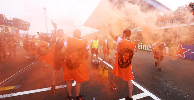 Torchlight ban Zandvoort over weekend: 'Not a hooligan but normal fan'