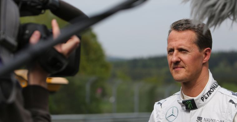 Kalff still speaking to wife Schumacher: 'Not talking about his situation'