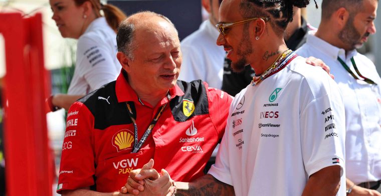 Vasseur not concerned with Hamilton’s situation: 'Discussion is with Toto'