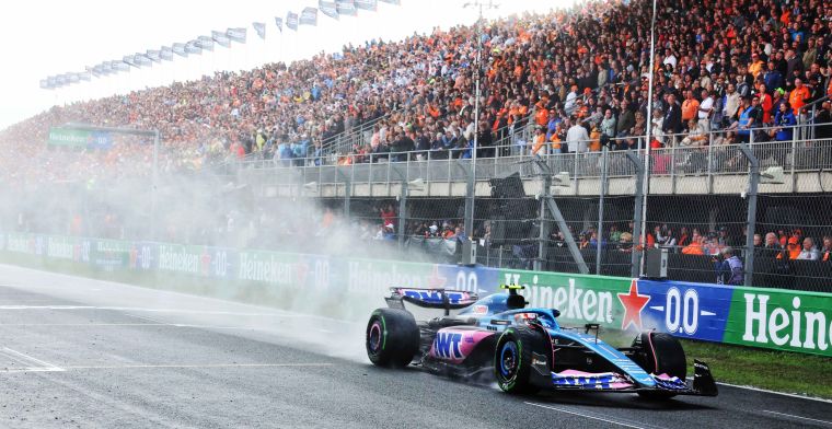 Gasly en la batalla con Verstappen: 'Fue una carrera muy reñida'
