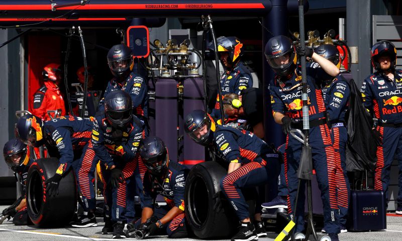 Ainda mais motivos para comemorar na Red Bull: pit stop mais rápido com Verstappen