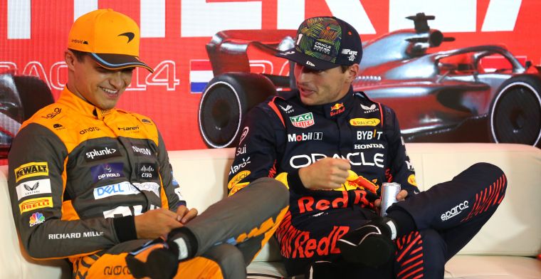 Verstappen and Norris together at Red Bull? 'We talk about it'
