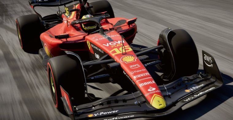 Ferrari dévoile la livrée spéciale de la SF23 au GP d'Italie