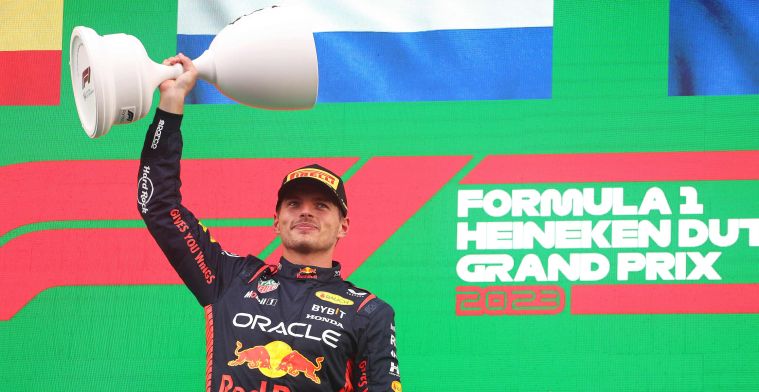 Verstappen veut battre le record de Vettel : J'espère continuer la série.