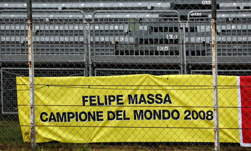 Fórmula 1 'proíbe' Massa durante o Grande Prêmio da Itália em Monza