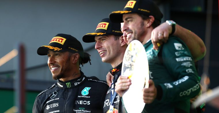 Alonso: 'Lewis und Max haben nichts gebaut, sondern das Siegerteam gefunden'.