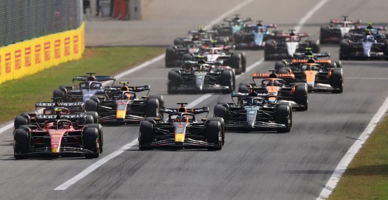 Adjusted starting grid for the 2023 F1 Las Vegas Grand Prix after multiple  penalties