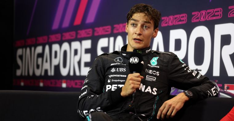 Russell visibly shaken after Singapore GP: 'Really heartbreaking'