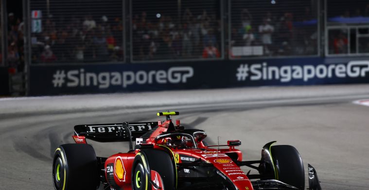 Victoria de Carlos Sainz en el GP de Singapur. Norris P2 y Hamilton P3