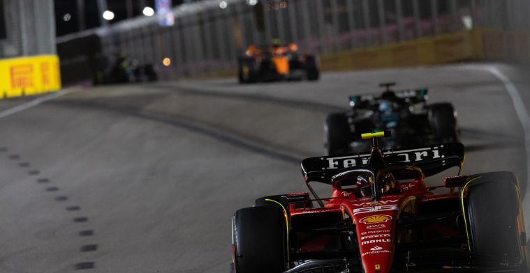 Ex piloto de F1: En Singapur, Sainz fue el maestro