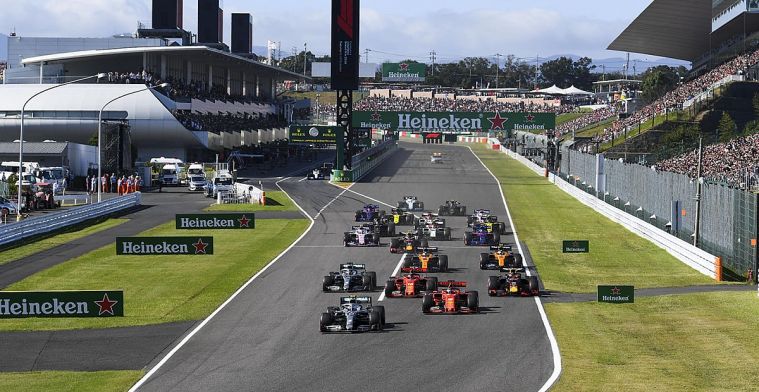 F1: confira o resultado da classificação para o GP do Japão