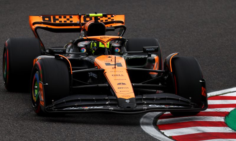 Apesar do ritmo inicial, Norris explica que seu McLaren é "difícil de dirigir"