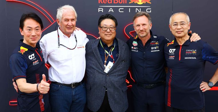 Honda: Verstappen e la Red Bull avranno un motore migliore nel 2024