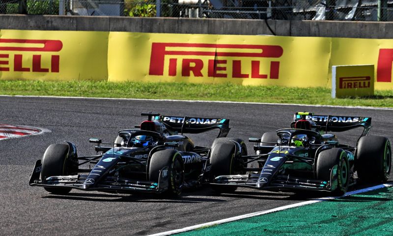 Hamilton and Russell trying to avoid more drama to finish F1 season strong  for Mercedes – NewsNation