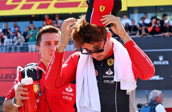 Leclerc pensava di poter andare a podio: Max è fuori, vero?