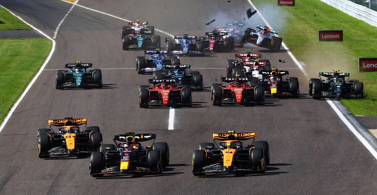 Adjusted starting grid for the 2023 F1 Las Vegas Grand Prix after multiple  penalties