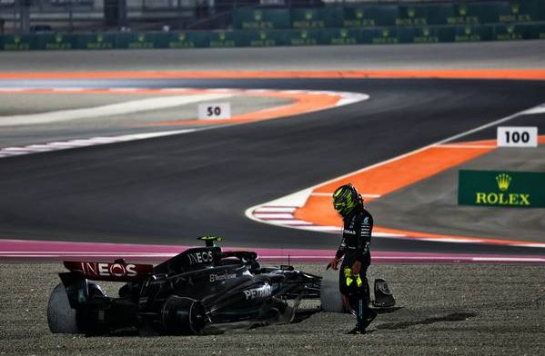 Rosberg et Schumacher discutent du crash des Mercedes au Qatar 
