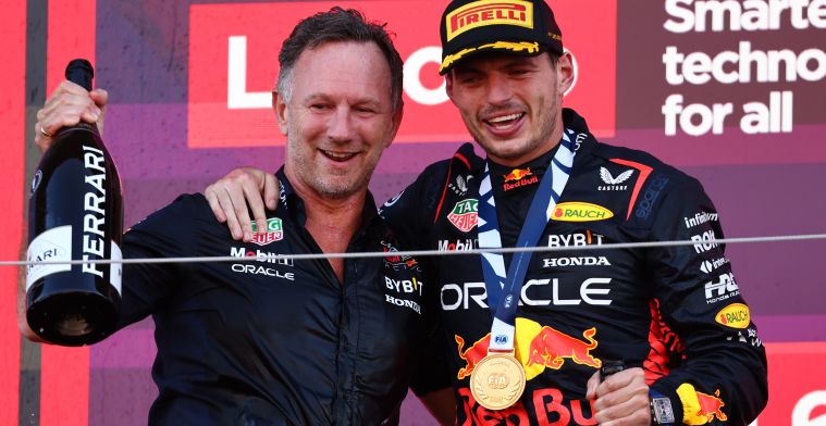 Horner: Max vuole vincere tutto e questo spinge e motiva la Red Bull.