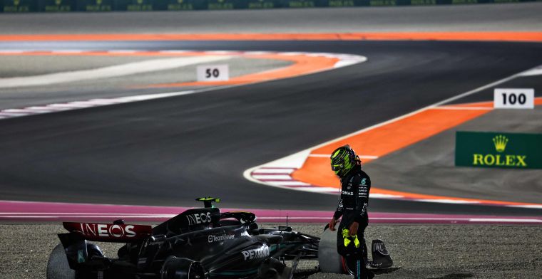 FIA analisa travessia de Hamilton na pista após acidente no Catar