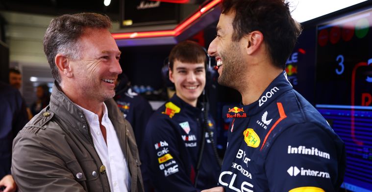 Horner fala sobre volta de Ricciardo: Foi bom ter perdido o GP do Catar