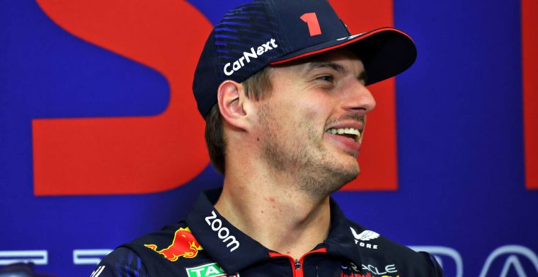 Verstappen jokes about the increase in FIA fines: 'For crossing the track'