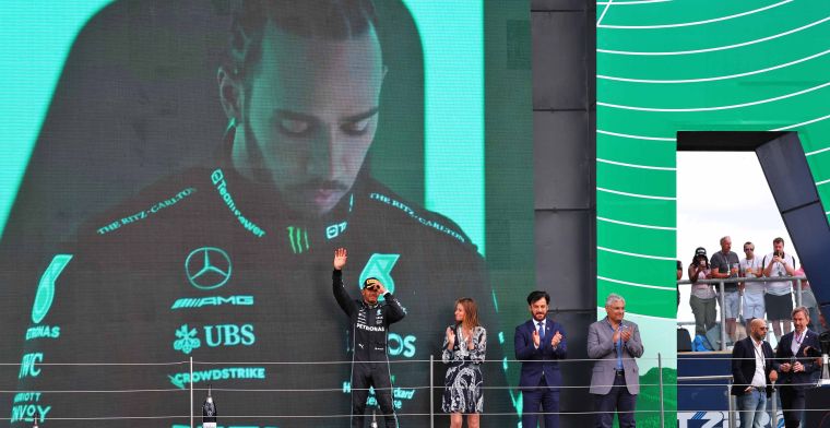Grateful Hamilton praises Mercedes team: 'We are definitely heading in the right direction'