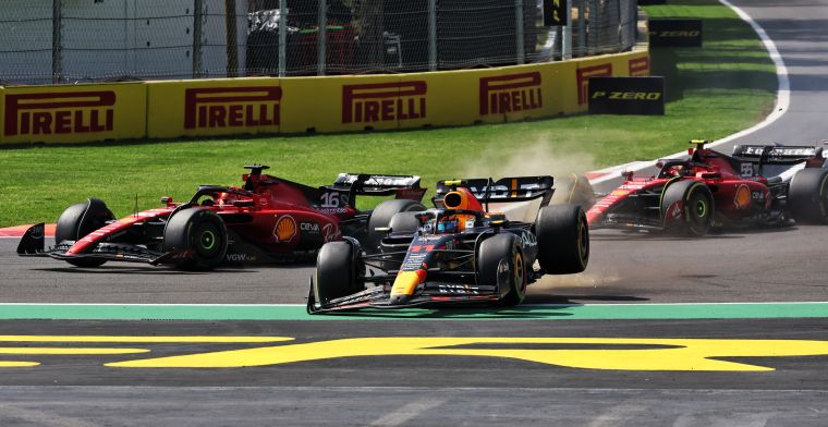 Leclerc fala sobre o seu acidente com Pérez: Não tinha para onde ir