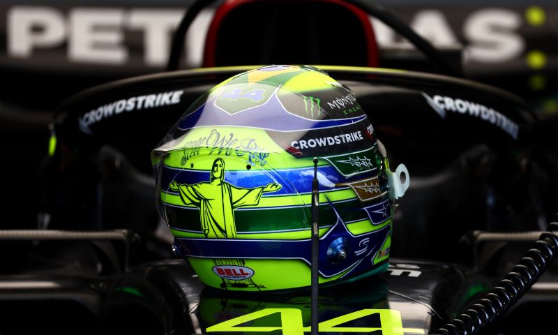 Hamilton tem planos para o Brasil e para a conclusão da temporada de 23: "É isso que eu quero!