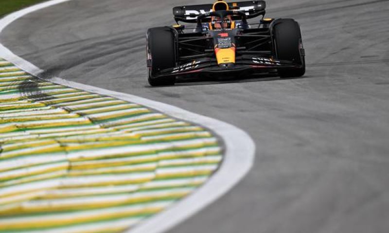 Verstappen é o mais rápido e larga na pole no Grande Prêmio de São Paulo