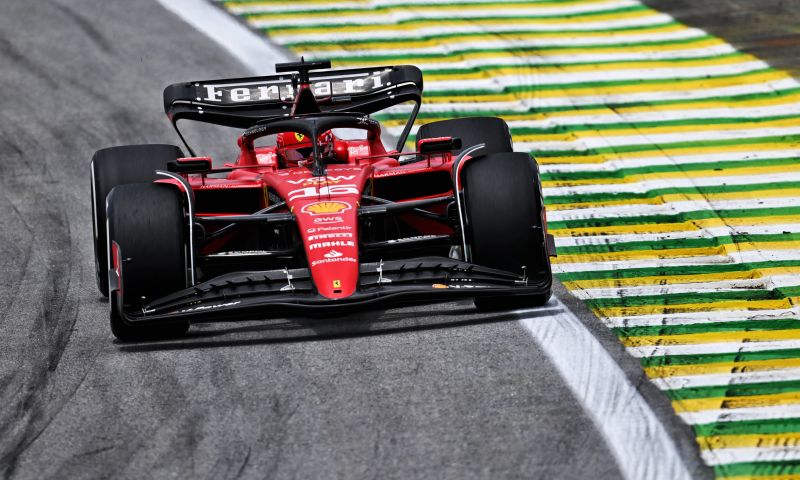 Resultados FP1 Brasil | Ferrari é a mais rápida, Verstappen é o 16º