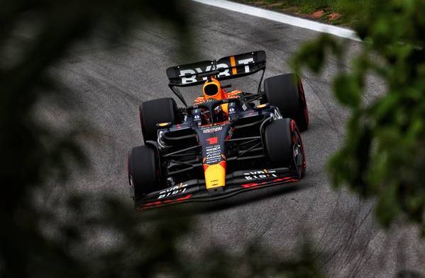 Verstappen wins Qualifying washed away by rain at Interlagos, Leclerc P2