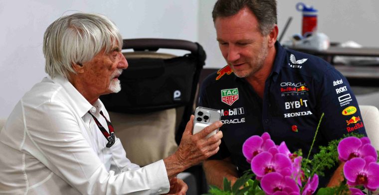 Ecclestone, convencido: 'Mientras Verstappen conduzca en F1, seguirá así'