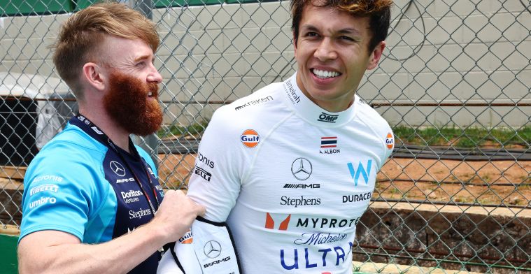 Bad luck for Albon: No American adventure for the Williams driver