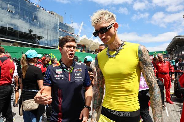 Machine Gun Kelly Responds to Criticism of F1 Grand Prix Interview