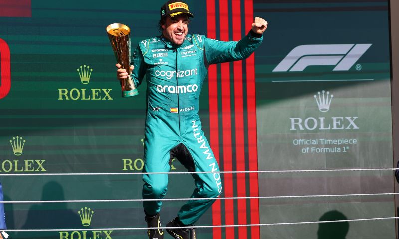 Alonso admite não esperava desempenho da Aston Martin: "Uma boa surpresa"
