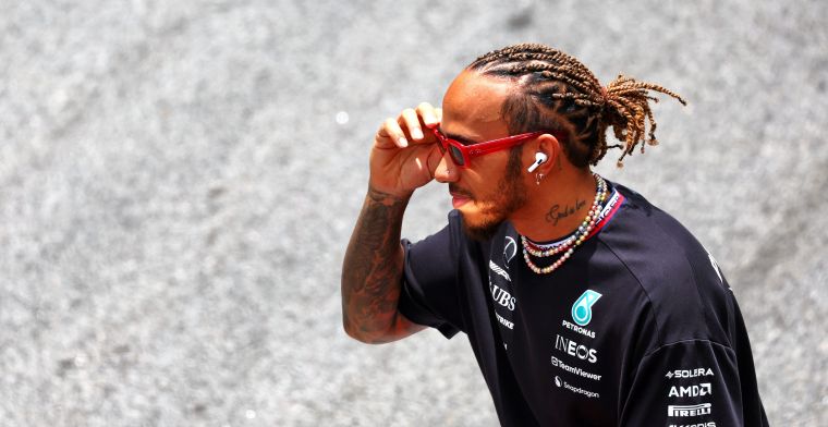 Hamilton no ve un coche ganador en el W14, pero sigue siendo positivo