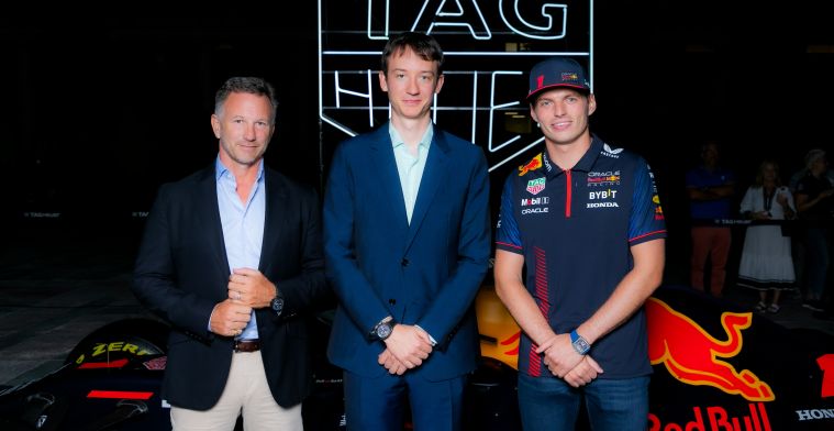 Oficial Red Bull Racing renova parceria com a TAG Heuer