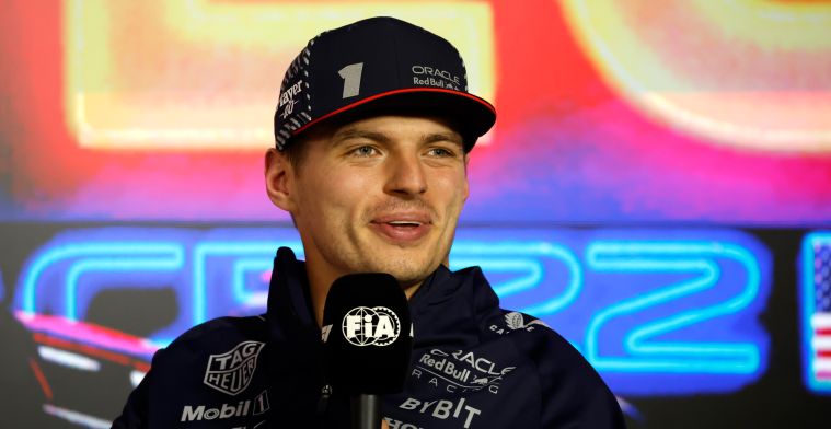 Verstappen laughs at Vegas promoter: 'Those people live in their own world'