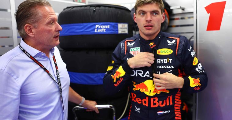 Jos Verstappen on criticism of Max: 'I told him that right away'