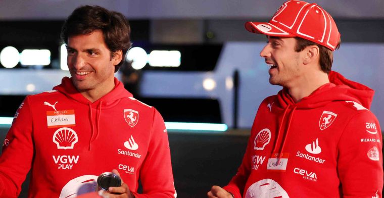 Charles et Carlos resterons chez Ferrari au-delà de 2024