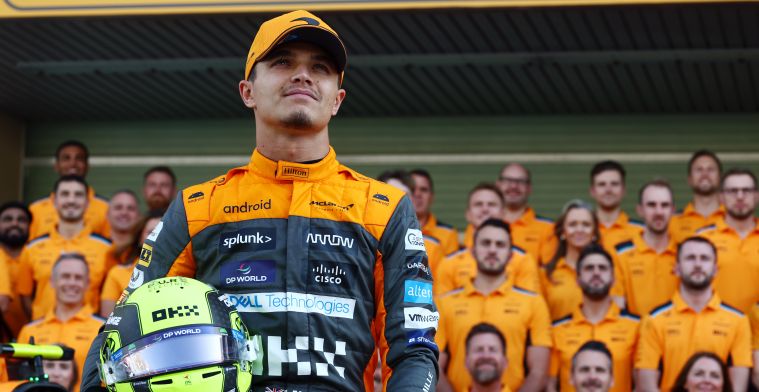 Norris, sorprendido por su McLaren: No me lo esperaba