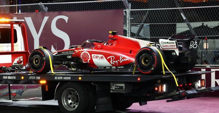 Las Vegas Grand Prix Steward: 'Sainz's grid penalty was wrong'