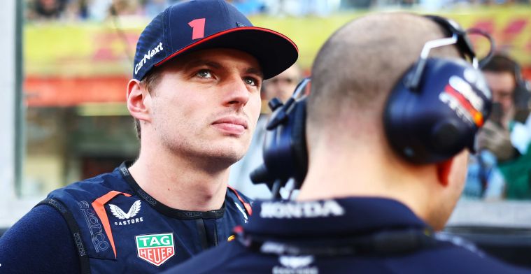 Verstappen n'a pas été effrayé par la distinction de Perez en F1 