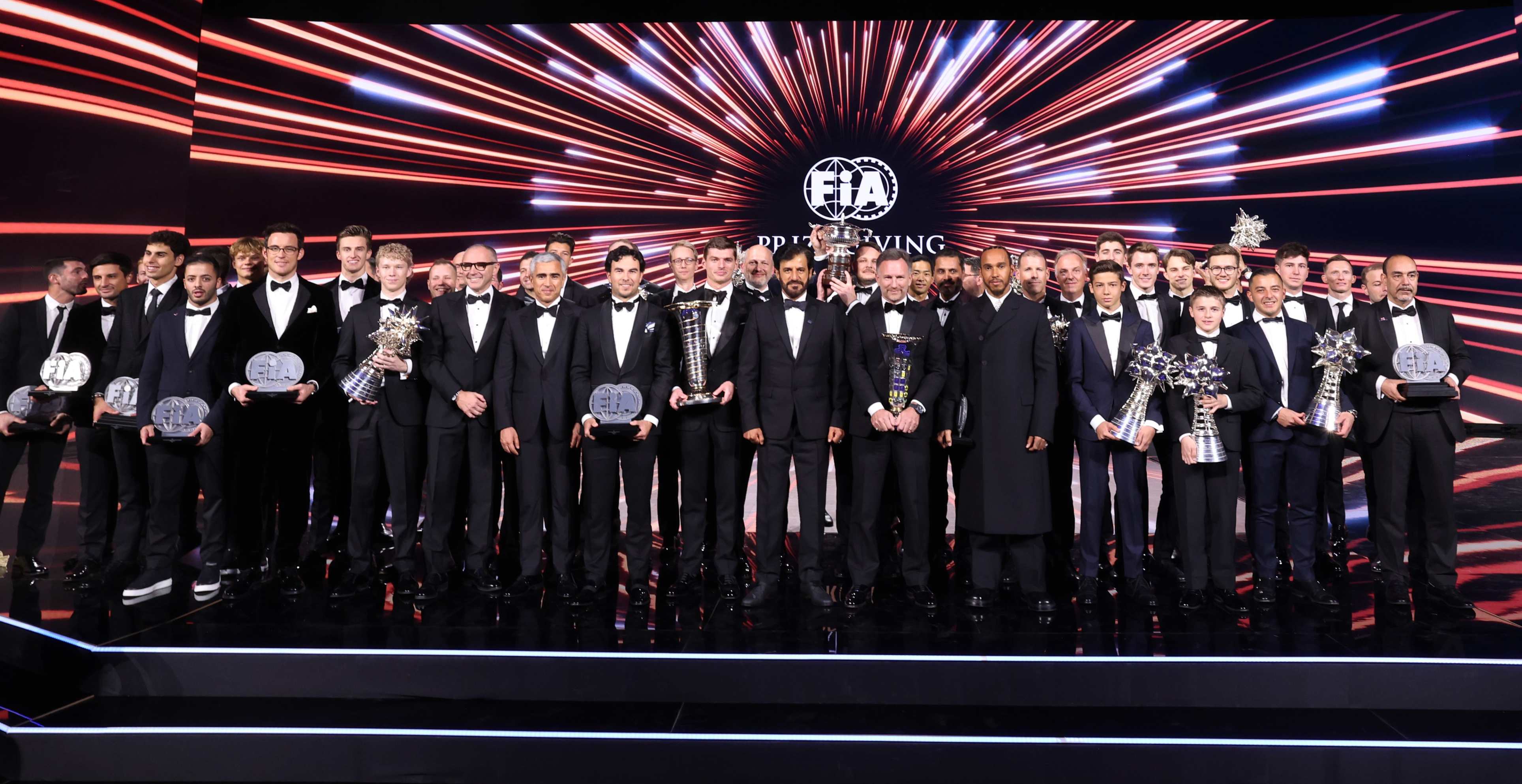 Verstappen officially crowned F1 World Champion at FIA Gala